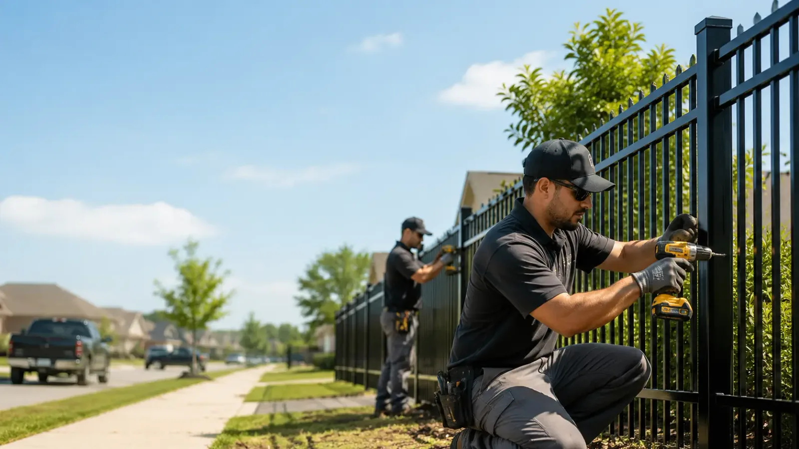 Metal Fence Installation in Blythewood, SC